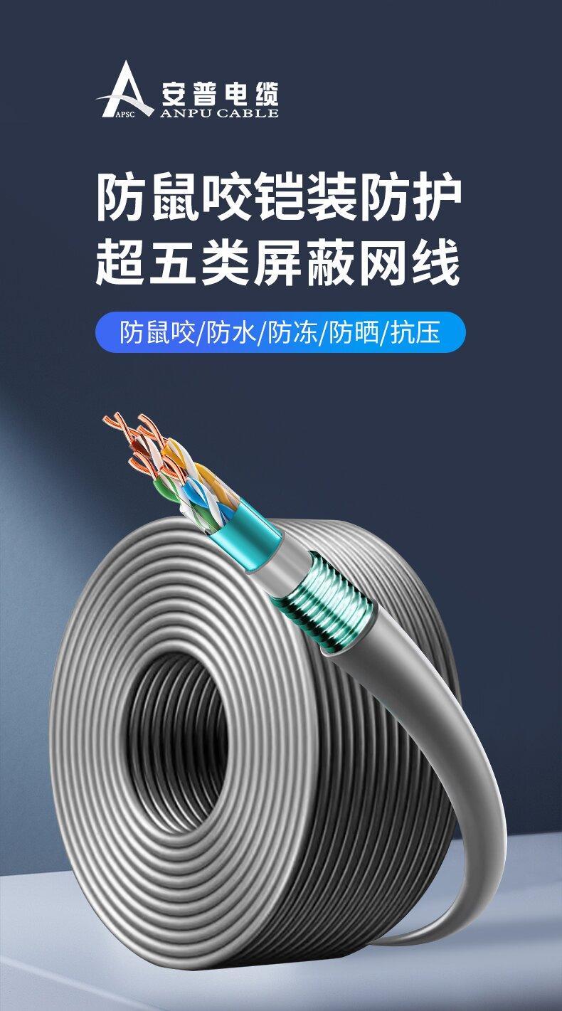 鋼帶鎧裝(防鼠咬)超五類屏蔽網(wǎng)線:高性能防護與多場景應(yīng)用解析 鋼帶鎧裝(防鼠咬)超五類屏蔽網(wǎng)線:高性能防護與多場景應(yīng)用解析